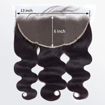 Natural Black - Luxury Virgin Indian 13x6 HD Frontals