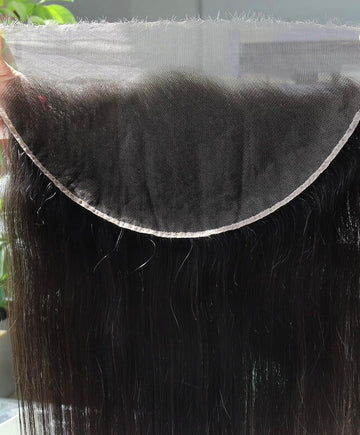 Natural Black - Luxury Virgin Indian 13x4 HD Frontals