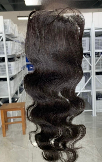 Natural Black - Luxury Raw Indian 5x5 Closures